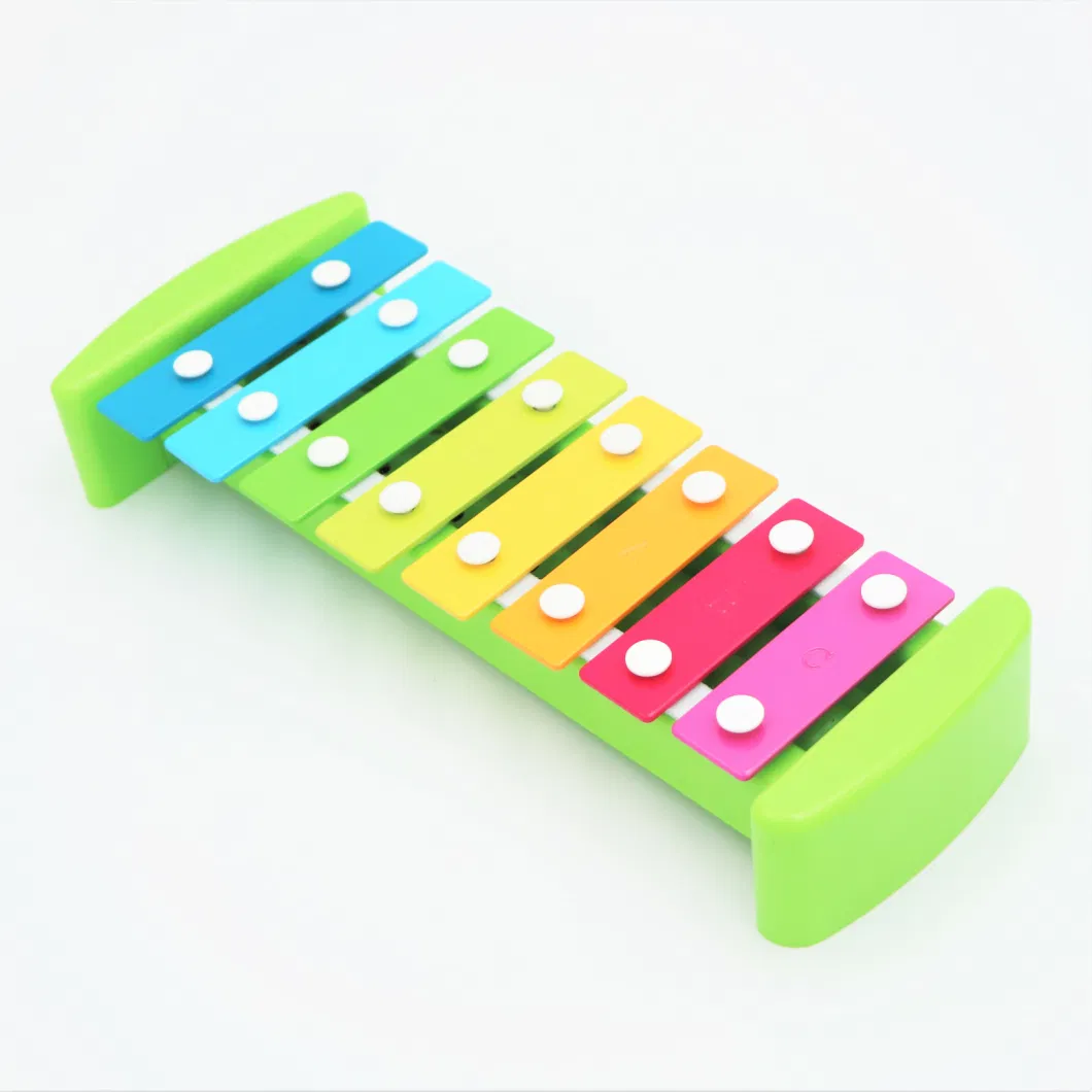 Children′s Baby Xylophone Eight-Step Rhythm Percussion Musical Instrument Baby Early Education Puzzle Percussion Vocal Music Toy