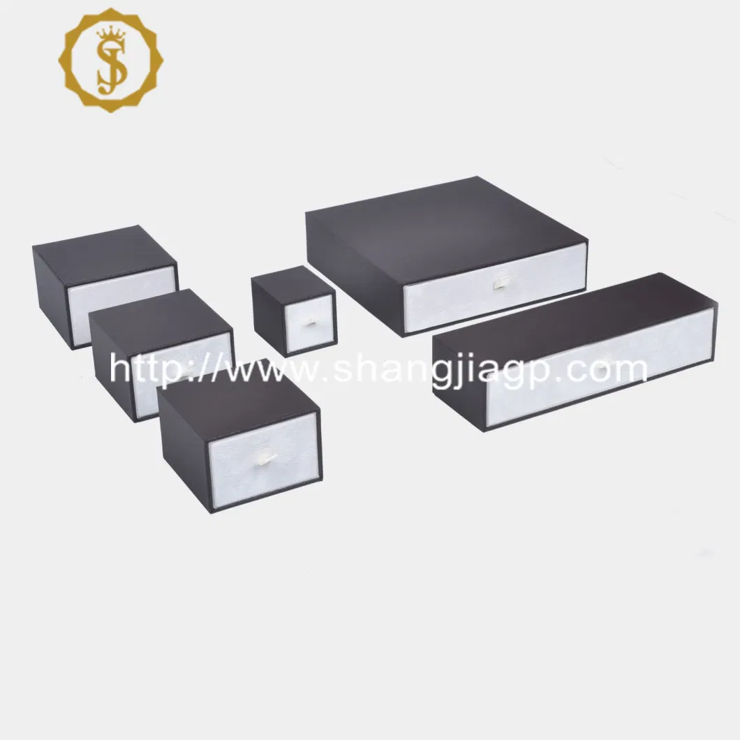 Custom High Quality Hand Made Paper Drawer Jewelry Packaging Box